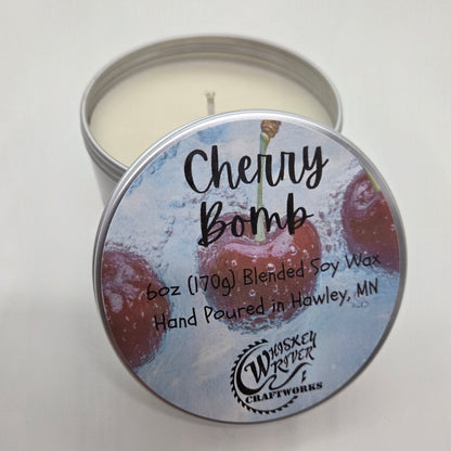 Cherry Bomb | 6oz Hand-Poured Soy Blend Candle