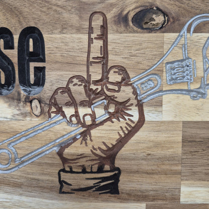 Broke It | CNC-Carved Funny  Hardwood Sign