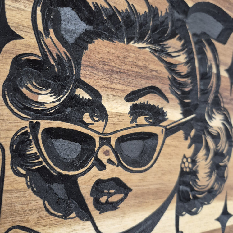 Respectfully | CNC-Carved Snarky Hardwood Sign