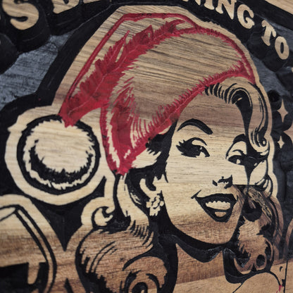 Fuck This | CNC-Carved Snarky Hardwood Sign