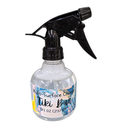 Tiki Bar 8 oz scented multi-surface cleaner spray by Whiskey River Craftworks