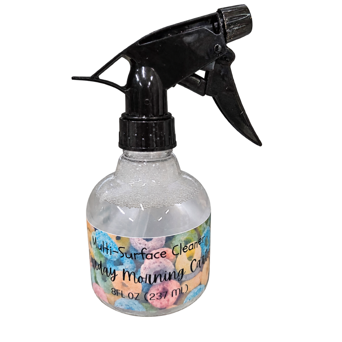 Saturday Morning Cartoons 8 oz scented multi-surface cleaner spray by Whiskey River Craftworks