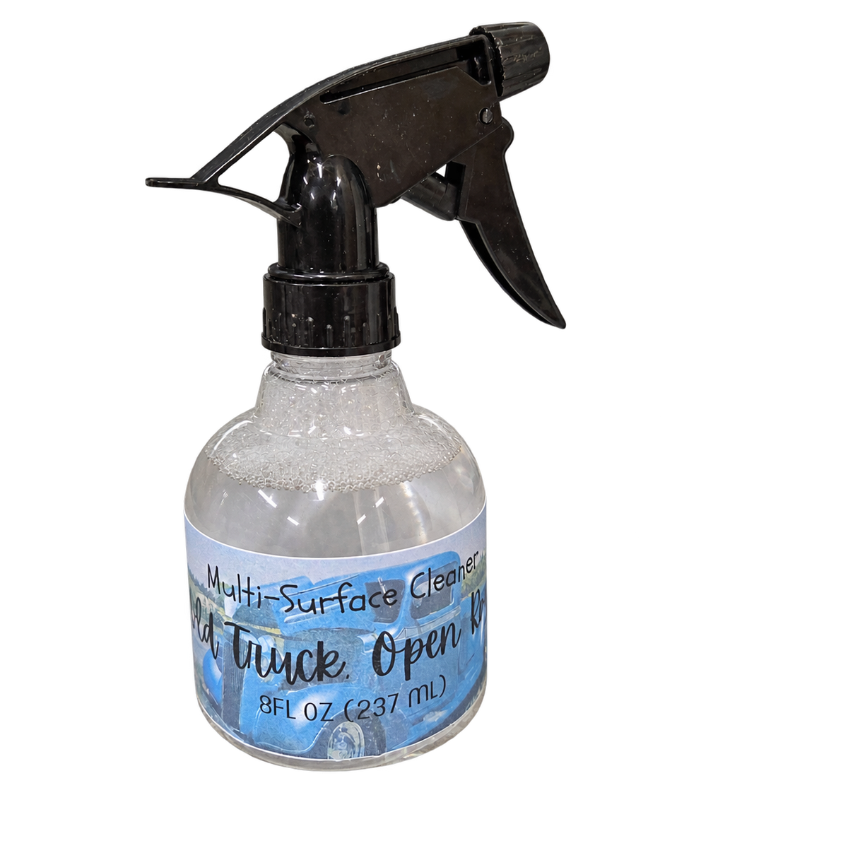Old Truck, Open Road 8 oz scented multi-surface cleaner spray by Whiskey River Craftworks